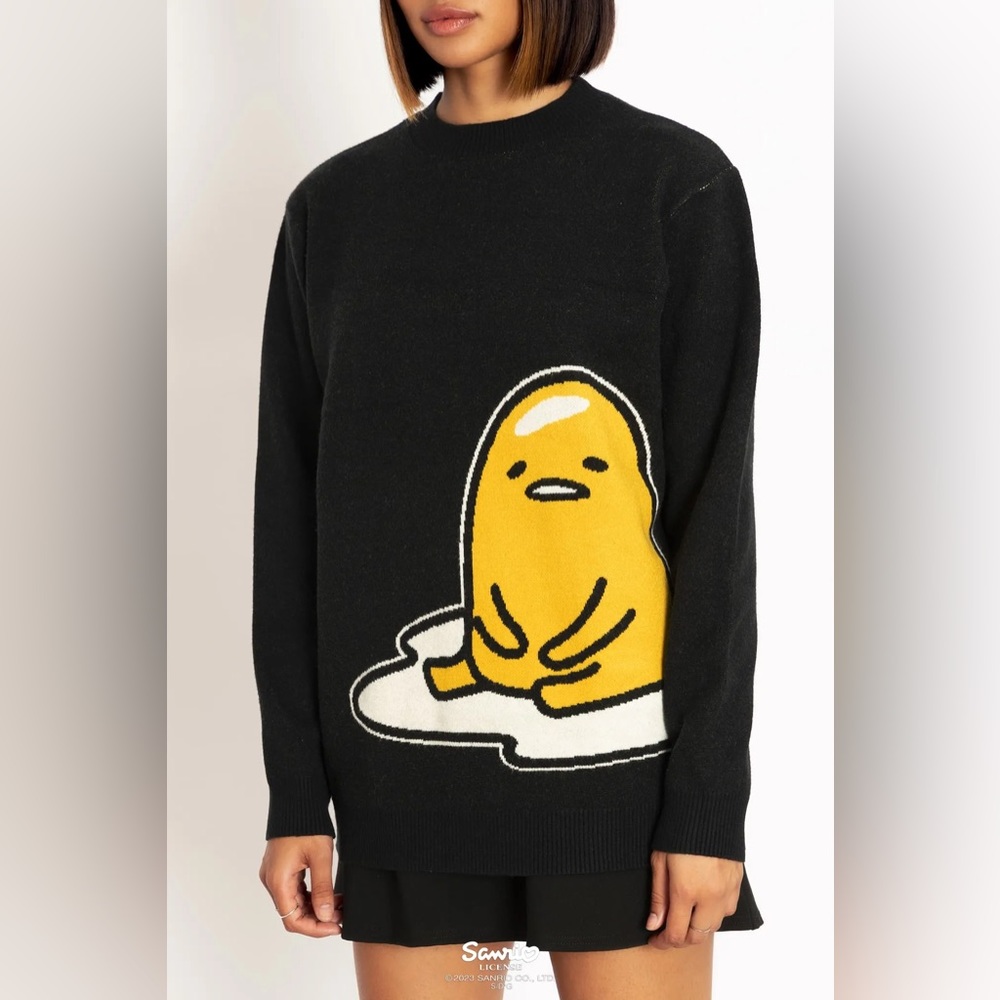 Lazy Gudetama Oversized Sweater